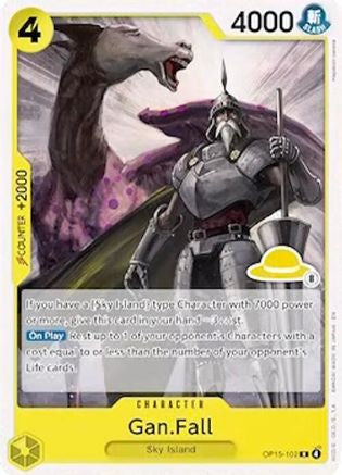 Gan.Fall (Luffy Deck) (OP15-102) [Set Sail Deck Set] One Piece Single Bandai