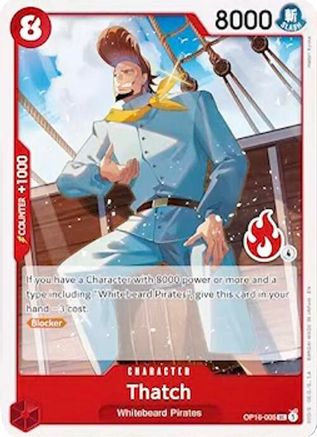 Thatch (Ace Deck) (OP16-005) [Set Sail Deck Set] One Piece Single Bandai