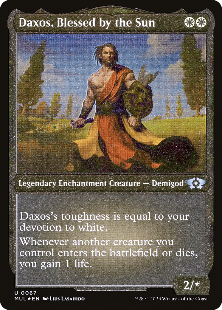 Daxos, Blessed by the Sun (MUL-067) [Multiverse Legends] Foil MTG Single Wizards of the Coast