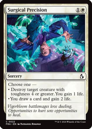 Surgical Precision (FRA-022) [Reality Fracture] MTG Single Wizards of the Coast