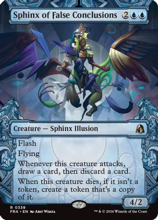 Sphinx of False Conclusions (FRA-338) [Reality Fracture] MTG Single Wizards of the Coast