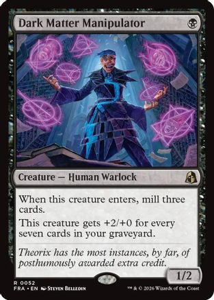 Dark Matter Manipulator (FRA-052) [Reality Fracture] Foil MTG Single Wizards of the Coast