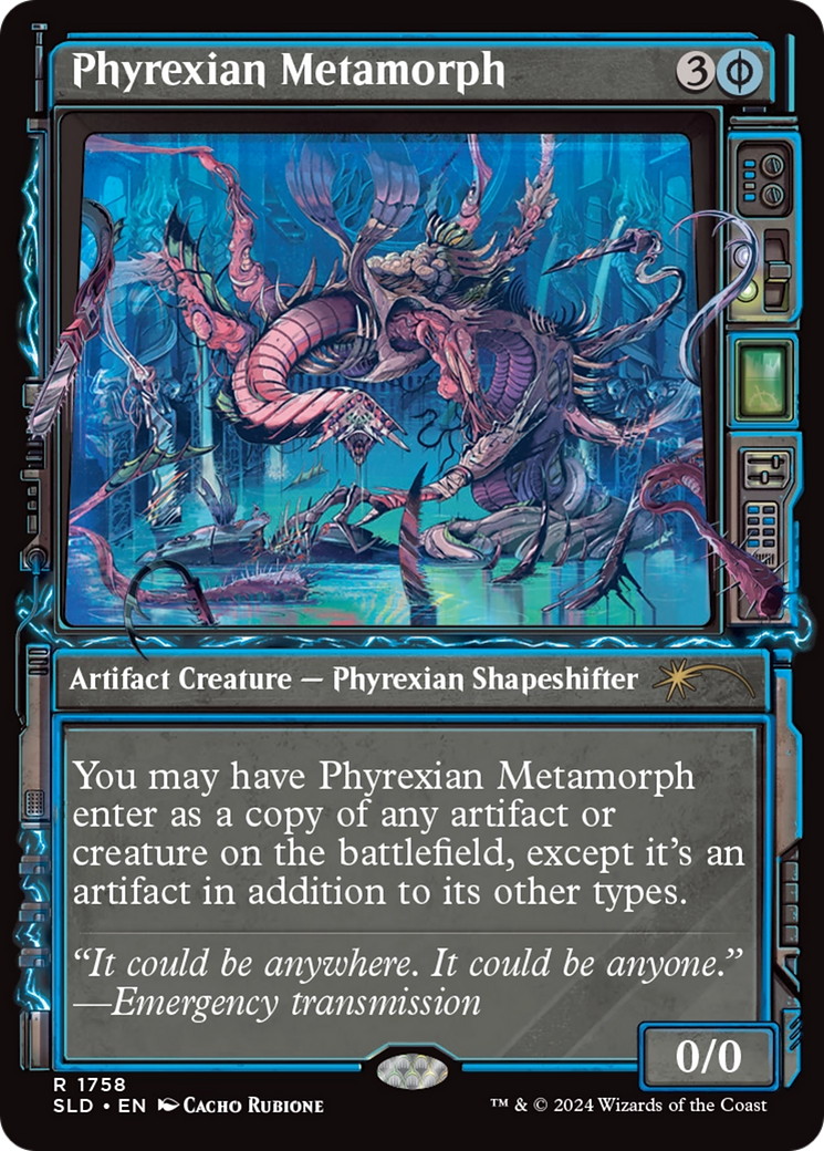 Phyrexian Metamorph (SLD-1758) [Secret Lair] Drop (Showcase) MTG Single Wizards of the Coast