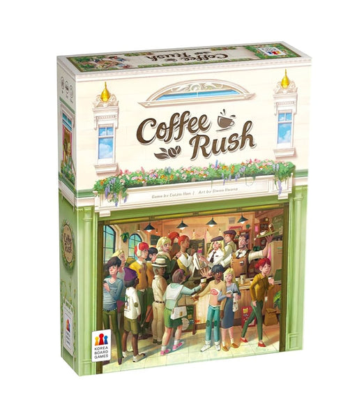 Coffee Rush Board Games Korea Boardgames