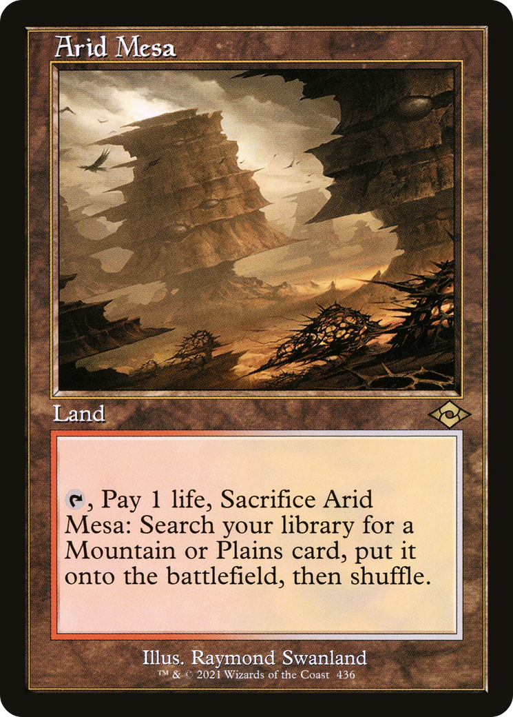 Arid Mesa (MH2-436) [Modern Horizons 2] MTG Single Wizards of the Coast