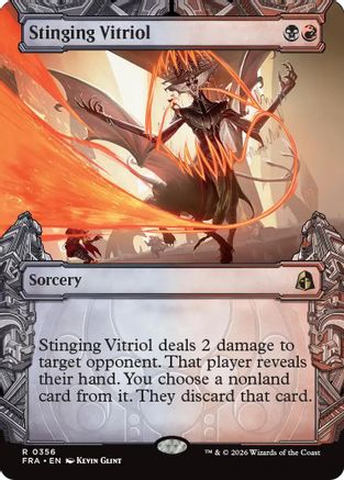 Stinging Vitriol (FRA-356) [Reality Fracture] MTG Single Wizards of the Coast
