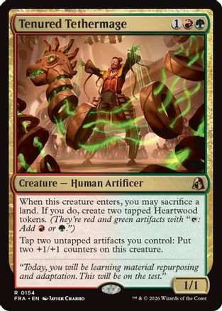 Tenured Tethermage (FRA-154) [Reality Fracture] MTG Single Wizards of the Coast