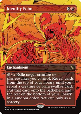 Identity Echo (FRA-371) [Reality Fracture] MTG Single Wizards of the Coast