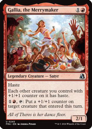 Gallia, the Merrymaker (FRA-245) [Reality Fracture] MTG Single Wizards of the Coast