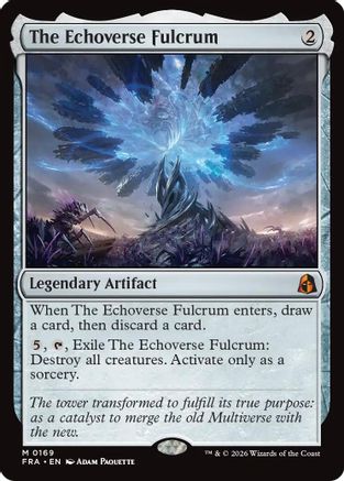 The Echoverse Fulcrum (FRA-169) [Reality Fracture] MTG Single Wizards of the Coast
