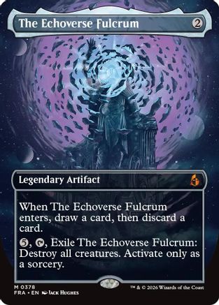 The Echoverse Fulcrum (FRA-378) [Reality Fracture] MTG Single Wizards of the Coast