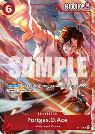 Portgas.D.Ace (Premium Card Collection -Flame-Flame Fruit Coliseum Edition-) (P-153) [One Piece Promotion Cards] Foil One Piece Single Bandai