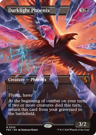 Darklight Phoenix (0325) (FRA-325) [Reality Fracture] MTG Single Wizards of the Coast