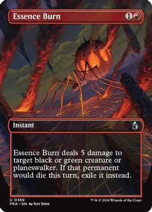 Essence Burn (FRA-369) [Reality Fracture] MTG Single Wizards of the Coast