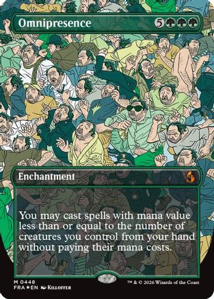 Omnipresence (0448) (FRA-448) [Reality Fracture] Foil MTG Single Wizards of the Coast