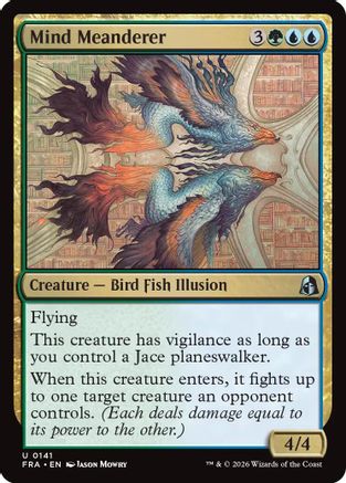 Mind Meanderer (FRA-141) [Reality Fracture] Foil MTG Single Wizards of the Coast