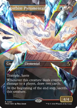 Frostbite Pyromental (Facet Foil) (FRA-461) [Reality Fracture] Foil MTG Single Wizards of the Coast
