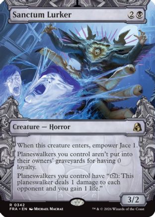 Sanctum Lurker (FRA-342) [Reality Fracture] Foil MTG Single Wizards of the Coast