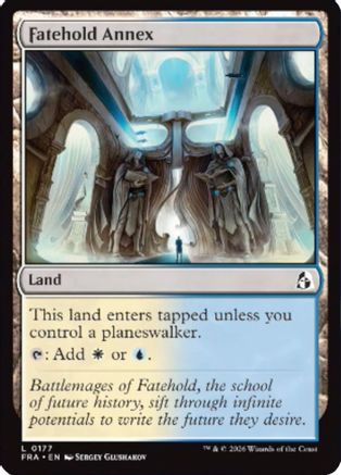 Fatehold Annex (FRA-177) [Reality Fracture] Foil MTG Single Wizards of the Coast