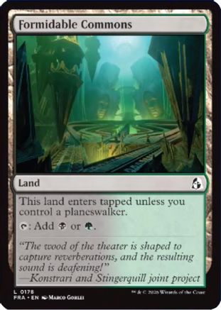 Formidable Commons (FRA-178) [Reality Fracture] Foil MTG Single Wizards of the Coast