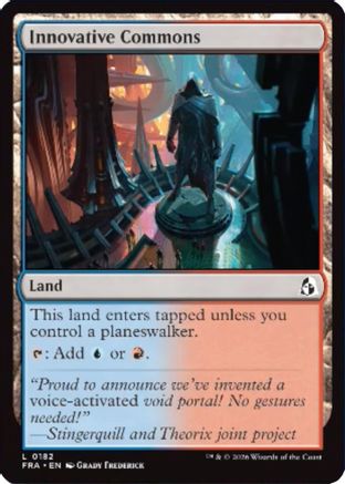 Innovative Commons (FRA-182) [Reality Fracture] MTG Single Wizards of the Coast