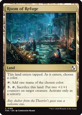 Room of Refuge (FRA-188) [Reality Fracture] MTG Single Wizards of the Coast