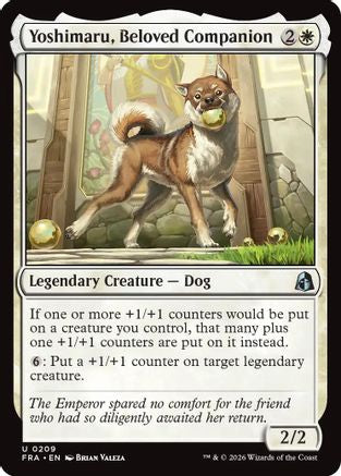 Yoshimaru, Beloved Companion (FRA-209) [Reality Fracture] Foil MTG Single Wizards of the Coast