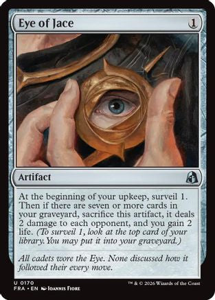 Eye of Jace (FRA-170) [Reality Fracture] MTG Single Wizards of the Coast