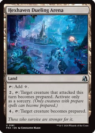 Hexhaven Dueling Arena (FRA-181) [Reality Fracture] MTG Single Wizards of the Coast