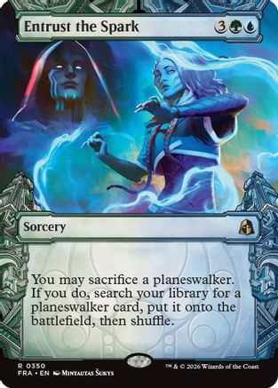 Entrust the Spark (FRA-350) [Reality Fracture] MTG Single Wizards of the Coast