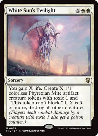 White Sun's Twilight (FRC-038) [Commander: Reality Fracture] MTG Single Wizards of the Coast