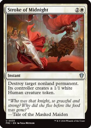 Stroke of Midnight (FRC-035) [Commander: Reality Fracture] MTG Single Wizards of the Coast