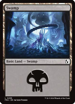 Swamp (0286) (FRA-286) [Reality Fracture] MTG Single Wizards of the Coast