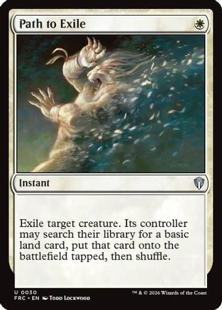 Path to Exile (FRC-030) [Commander: Reality Fracture] MTG Single Wizards of the Coast