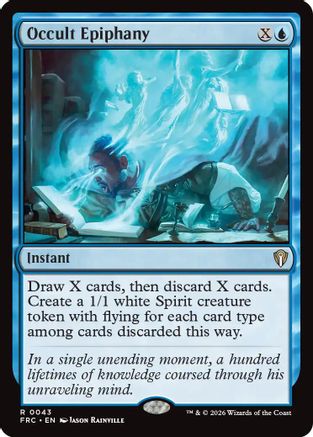 Occult Epiphany (FRC-043) [Commander: Reality Fracture] MTG Single Wizards of the Coast