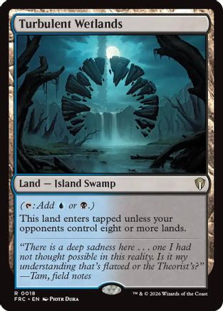 Turbulent Wetlands (FRC-018) [Commander: Reality Fracture] MTG Single Wizards of the Coast