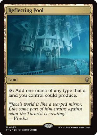 Reflecting Pool (FRC-023) [Commander: Reality Fracture] MTG Single Wizards of the Coast