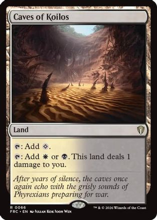 Caves of Koilos (FRC-066) [Commander: Reality Fracture] MTG Single Wizards of the Coast