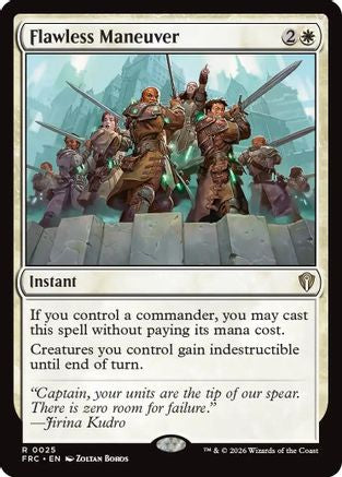 Flawless Maneuver (FRC-025) [Commander: Reality Fracture] MTG Single Wizards of the Coast