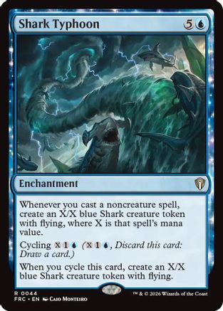 Shark Typhoon (FRC-044) [Commander: Reality Fracture] MTG Single Wizards of the Coast