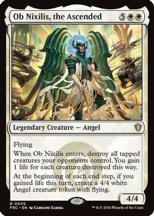 Ob Nixilis, the Ascended (FRC-005) [Commander: Reality Fracture] MTG Single Wizards of the Coast
