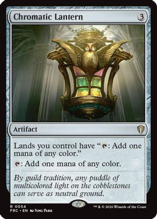 Chromatic Lantern (FRC-054) [Commander: Reality Fracture] MTG Single Wizards of the Coast
