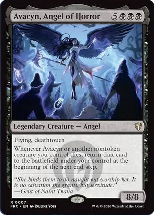 Avacyn, Angel of Horror (FRC-007) [Commander: Reality Fracture] MTG Single Wizards of the Coast