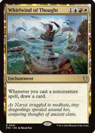 Whirlwind of Thought (FRC-051) [Commander: Reality Fracture] MTG Single Wizards of the Coast