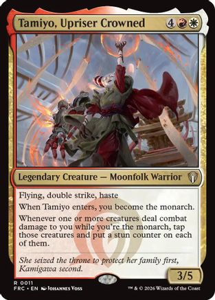 Tamiyo, Upriser Crowned (FRC-011) [Commander: Reality Fracture] MTG Single Wizards of the Coast