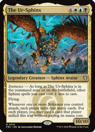 The Ur-Sphinx (FRC-012) [Commander: Reality Fracture] MTG Single Wizards of the Coast