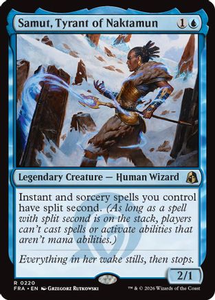 Samut, Tyrant of Naktamun (FRA-220) [Reality Fracture] Foil MTG Single Wizards of the Coast