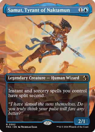 Samut, Tyrant of Naktamun (FRA-302) [Reality Fracture] Foil MTG Single Wizards of the Coast