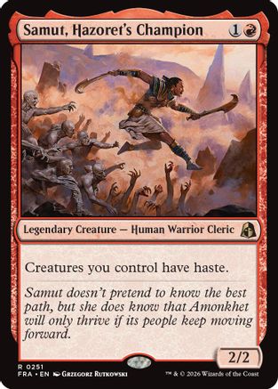 Samut, Hazoret's Champion (FRA-251) [Reality Fracture] MTG Single Wizards of the Coast