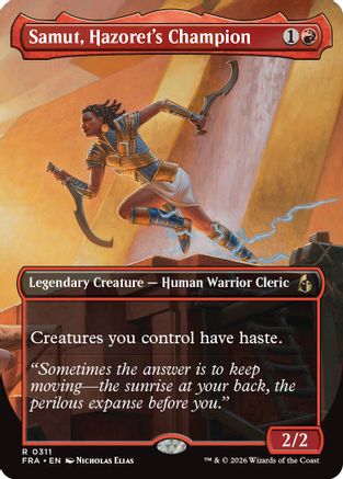 Samut, Hazoret's Champion (FRA-311) [Reality Fracture] MTG Single Wizards of the Coast